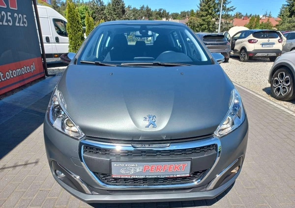 Peugeot 208 cena 37900 przebieg: 52000, rok produkcji 2017 z Łochów małe 232